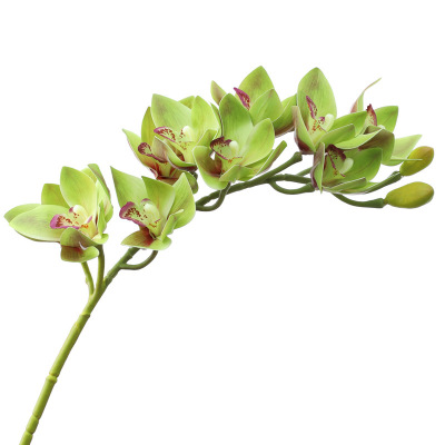 兰花仿真花轻奢婚庆装饰花艺