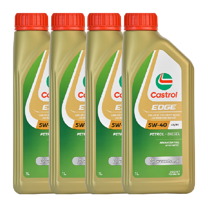 嘉实多5W-40全合成1L×4瓶润滑油