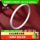 臻汇银纯银古法手镯实心中国白银足银999经典 素圈手镯子生日礼物