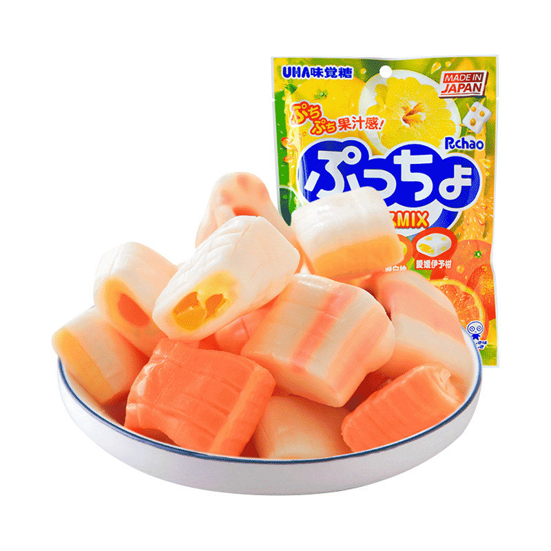 UHA悠哈普超软糖水果味90g*1袋