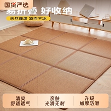 客厅卧室家用凉席地毯地垫脚垫折叠打地铺神器睡垫床垫爬爬垫防水