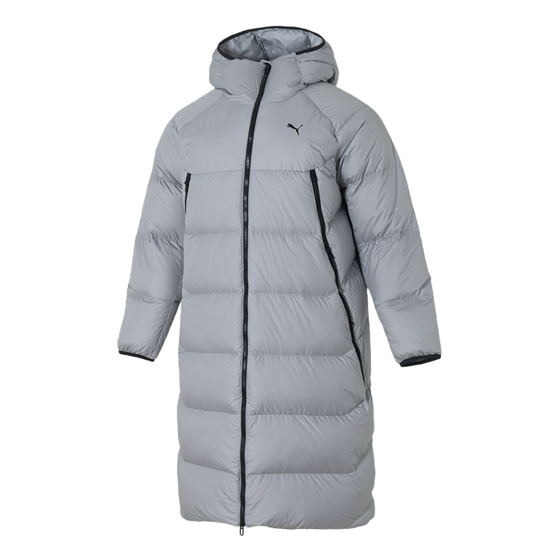 【自营】Puma彪马羽绒服男装连帽保暖运动服长款休闲外套691080