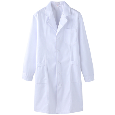 俏护士实验室学生短袖医师白大褂