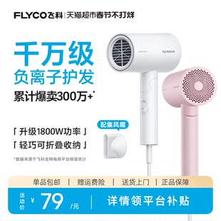 飞科吹风机家用大功率负离子速干护发宿舍电吹风旗舰正品FH6276