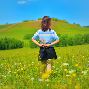 湿地森林满洲里黑山头蒙古包骑马 呼伦贝尔阿尔山旅游7天6晚小团