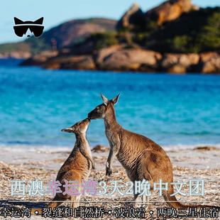 懒猫旅行西澳大利亚珀斯裂缝和自然桥幸运湾波浪岩三天两晚中文团