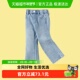 裤 巴拉巴拉童装 子复古潮休闲 2025春秋装 新款 儿童牛仔裤 女童喇叭裤