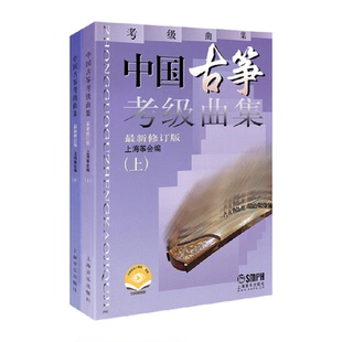 中国古筝考级曲集上下考级古筝教程古筝基础初学者入门书新华书店