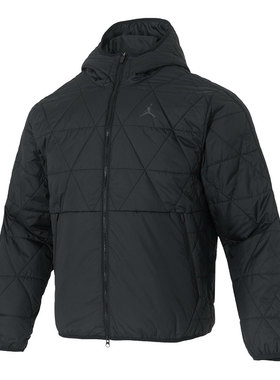 【自营】Nike耐克棉服新款男装户外运动服连帽休闲保暖外套FZ3163