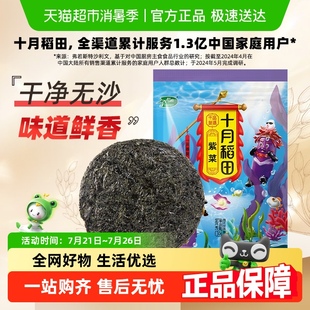 十月稻田紫菜30g 干坛紫菜 1袋海产干货海带虾皮紫菜汤配料