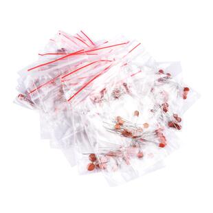 常用瓷片电容包 2pf-0.1uf 共30种元件包 每种10只分开装共300只