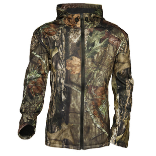 户外秋冬冲锋衣男加绒加厚加大胖子迷彩狩猎三层复合防风登山服