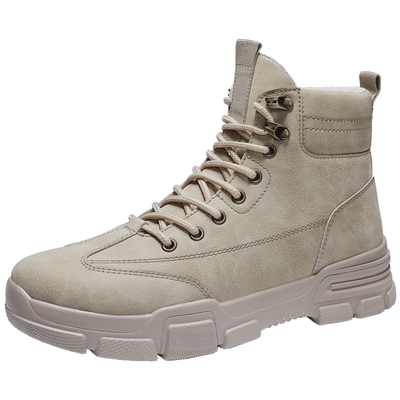 冬季马丁男鞋保暖加绒加厚棉鞋男工作休闲防水防滑工地干活劳保鞋