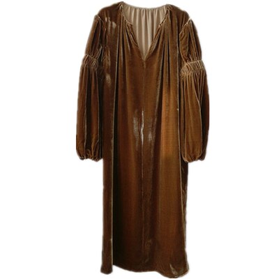 高端真丝金丝绒连衣裙新款女装