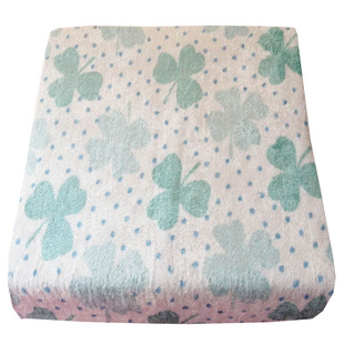 毛巾被单人竹纤维纯棉儿童单层夏凉冰丝毯割绒成人夏季毛巾被冰凉