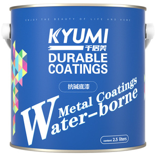 千居美外墙抗碱封闭底漆防水室内墙面罩光清漆透明渗透性基膜涂料