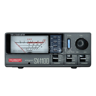日本钻石功率计 SX-1100功率驻波测量表 HF+UV 宽频驻波表 功率表