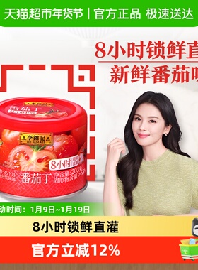 李锦记番茄丁203g西红柿番茄酱罐头调味烧烤火锅调料凉拌蘸料汁