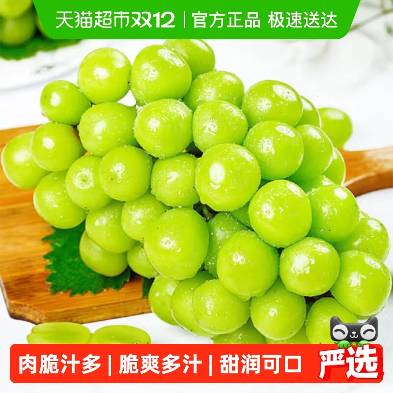 本来果坊正宗阳光玫瑰葡萄新鲜