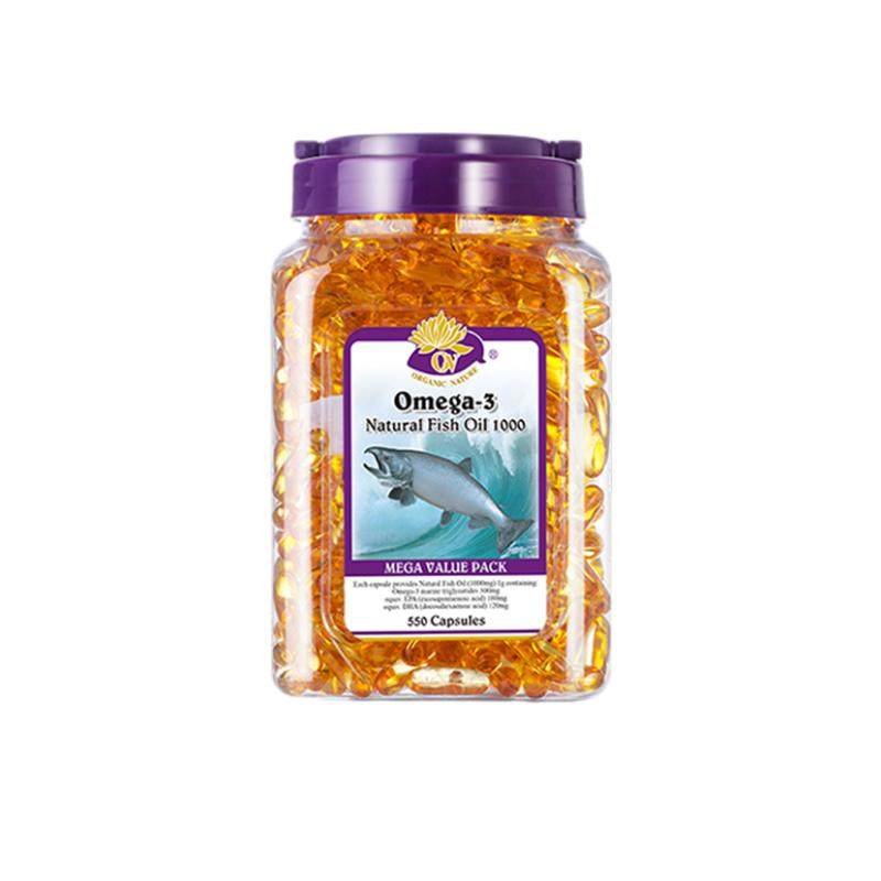 澳至尊孕妇成年人Omega3DHA/EPA550粒家庭装进口深海鱼油中老年