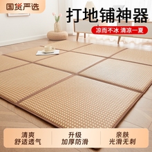 2025新款凉席地垫睡觉打地铺神器榻榻米床垫午睡垫家用席子藤席垫