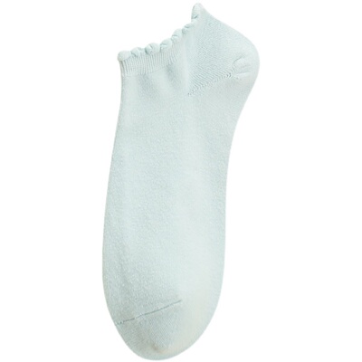 纯棉低帮日韩系可爱糖果色女袜