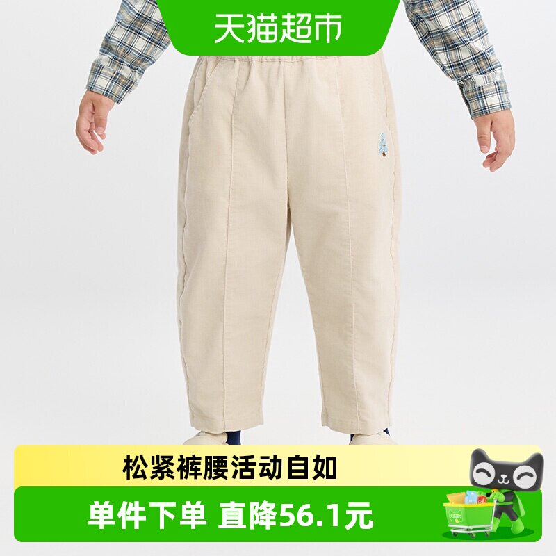 宽松萝卜裤秋季新款婴儿裤子