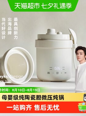 olayks立时家用迷你小型电炖锅