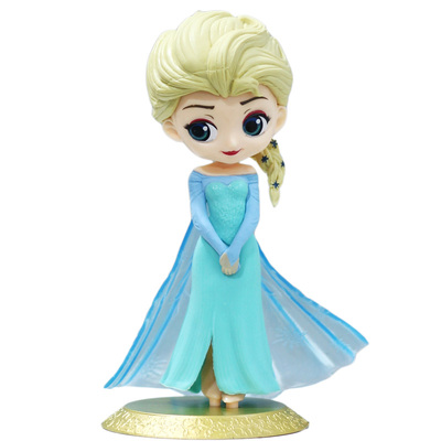 女孩生日蛋糕装饰艾莎公主摆件