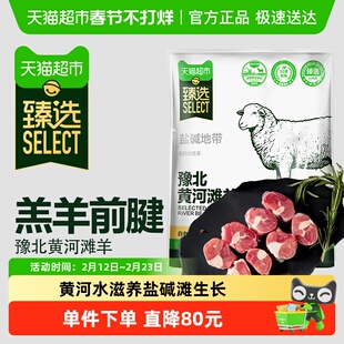【臻选】黄淮羔羊羊腿肉新鲜现杀羊小腿羊前后腿肉羊腱子火锅食材