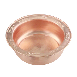 铜火锅纯紫铜加厚铜锅家用纯铜纯手工电磁炉燃气冷锅串串香专用锅