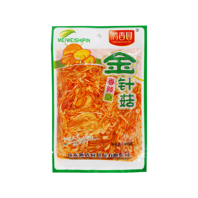 凉拌菜香辣金针菇即食下饭菜袋装