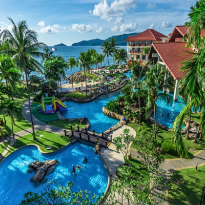 沙巴6天4晚麦哲伦丝绸度假村自由行含税托运行李10公斤