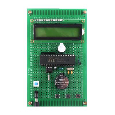 基于单片片闹钟160阴历电子时钟