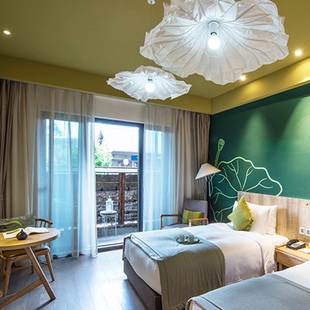 无锡拈花湾3天2晚夜宿一池荷叶客栈含2早+波罗蜜多酒店自助晚餐