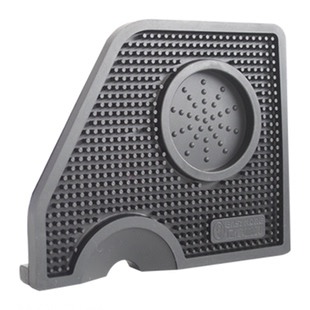 配件不锈钢意式咖啡粉锤实心压粉器布粉器防滑转角硅胶垫器具41mm