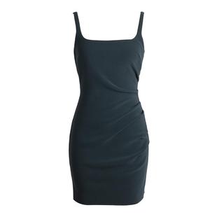 BECBRIDGE肯豆同款显瘦短款吊带连衣裙2025新款女夏显瘦百搭甜辣