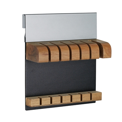 uoco实木磁铁刀架厨房吸铁石磁性