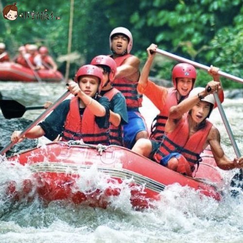 巴厘岛漂流阿勇河