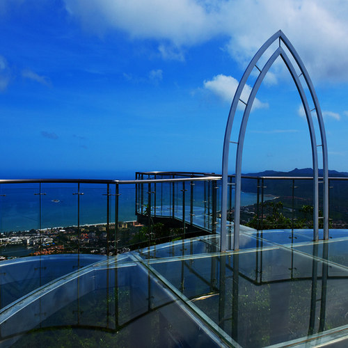 [亚龙湾热带天堂森林公园-门票+游览车+索桥]免费参观试婚房