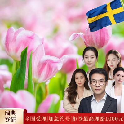 瑞典签证全国受理申根29国均可办理