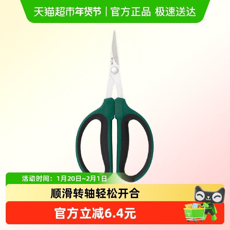 张小泉春影多功能小剪刀线头不锈钢文具办公家用剪子花艺园艺剪刀,居家日用,园艺刀剪,淘宝优惠券,粉丝福利购,淘宝优惠卷