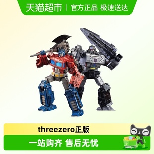 威震天 擎天柱 收藏级可动手办 DLX threezero变形金刚塞伯坦之战