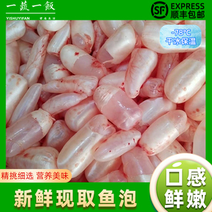 新鲜鱼泡鱼肚现杀白鲢花鲢草鱼杂淡水鱼鳔花胶鱼胶冷冻顺丰包邮