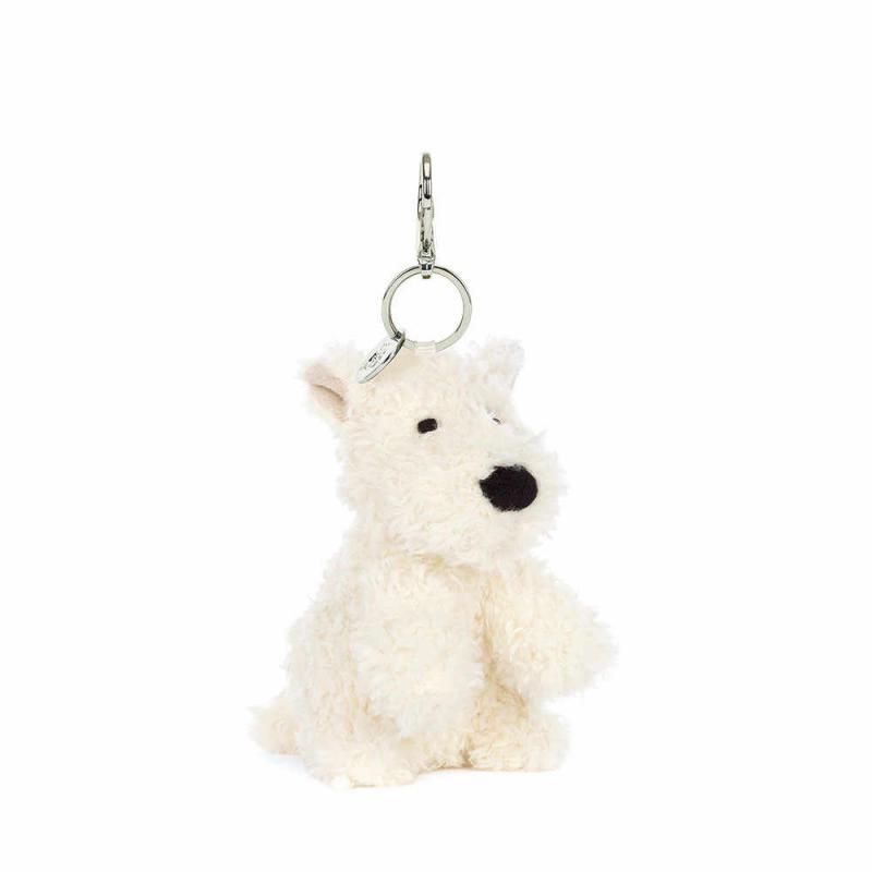 【自营】JELLYCAT门罗苏格兰梗包包挂饰正品现货西高地包挂挂件图片