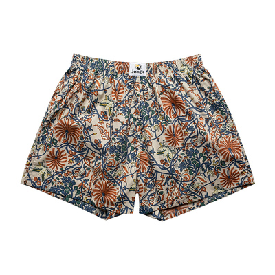 阿罗加大男士内裤宽松四角居家