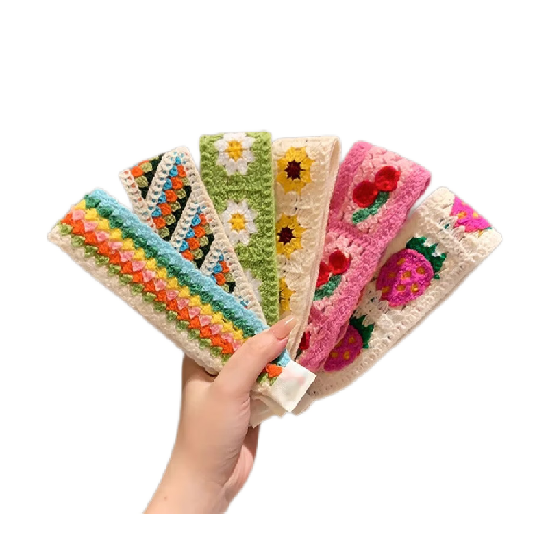 过凡甜美小碎花针织刘海贴新款森系魔术贴束发带碎发贴创意礼,家居饰品,创意礼品,淘宝优惠券,粉丝福利购,淘宝优惠卷