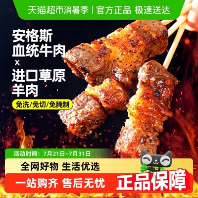 大希地安格斯牛肉串烧烤食材烤串