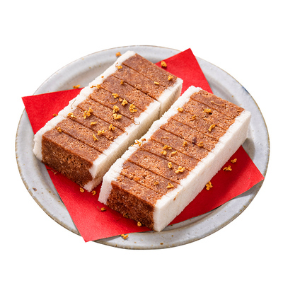 浙江桂花芡实糕传统手工小吃点心