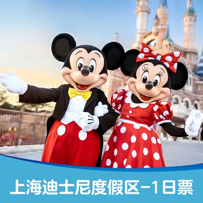 [上海迪士尼度假区-1日门票（天猫抽奖专享）]双人票-兑换前请看详情页